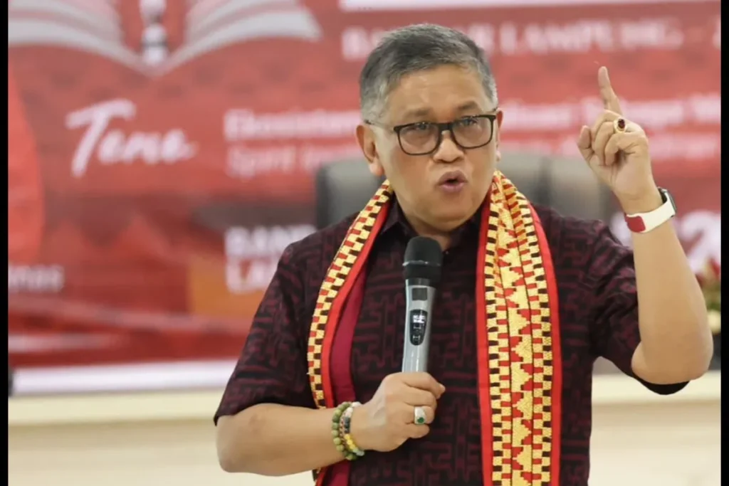 hasto pdip tunjuk
