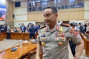 kapolri suyudi di dpr ri - ant