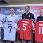 North London Legends Tekuk United Legends 3-2 di GBK, Gol Tendangan Bebas Jadi Penentu