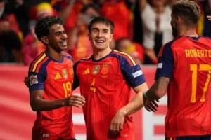 spanyol yamine selebrasi